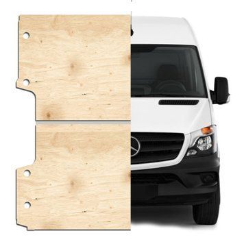 Пол Mercedes Sprinter L2 W906 MWB (2006-2017) фанера термоизоляция термоизоляция шумоизоляция MERC-06 фото