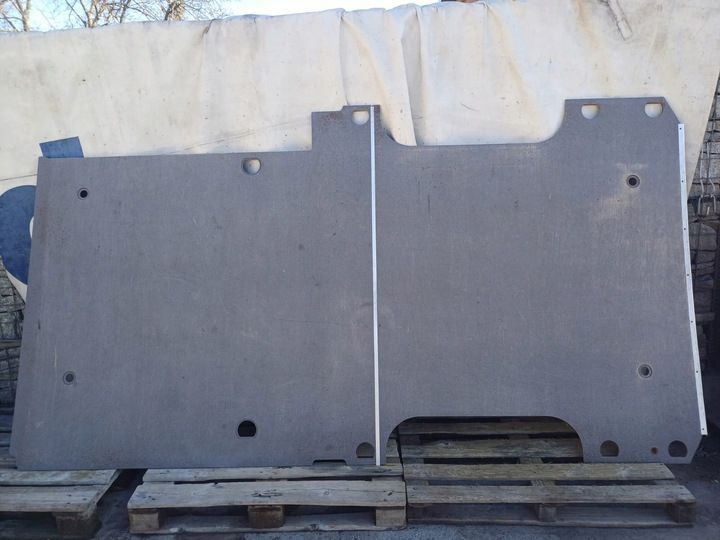 Підлога Mercedes Sprinter L1 W906 SWB (2006-2017) фарбо-гумове покритя Тезар  FN-001 фото