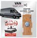 Полы VW Crafter L4 макси XLWB от 2017г. обшивка пола фургона, фанера 10мм VW-08 фото 1