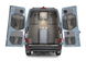 Обшивка задніх лівих дверей Mercedes-Benz Sprinter від 2017> L3 ФК фанера Sprinter-17 фото 2