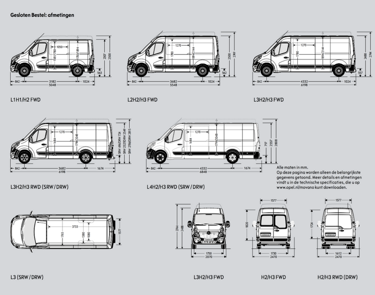 Підлога Opel Movano L3 довгий LWB від 2010> вологостійка фанера OPEL-03 фото