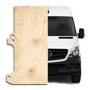 Підлога Mercedes Sprinter L1 W906 SWB (2006-2017) обшивка фургонів фанерні панелі MERC-05 фото